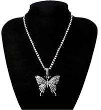 Load image into Gallery viewer, Butterfly Bling Necklace