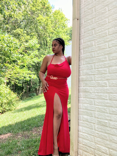 Red Classic Maxi (Plus Size Available)